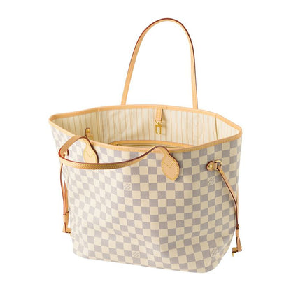 Louis Vuitton Tote Bag Neverfull MM Azure / Rose Beige