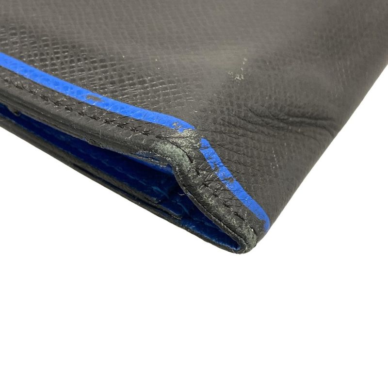 Louis Vuitton Taiga Portefeuille Blazer Long Wallet M63300 Noir Black Leather