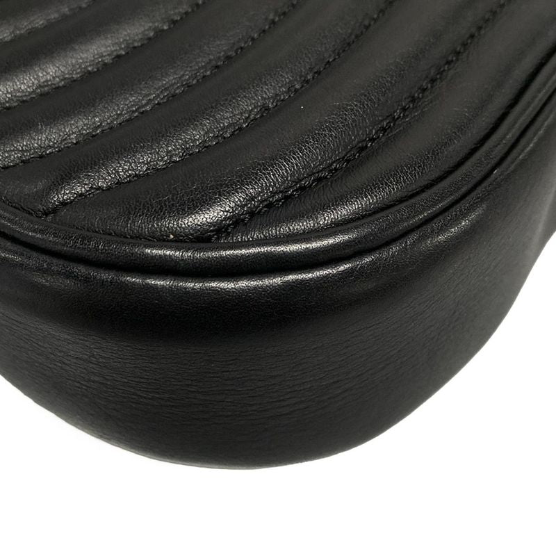 Louis Vuitton Shoulder Bag New Wave Chain Bag PM M51683 Noir Black Leather