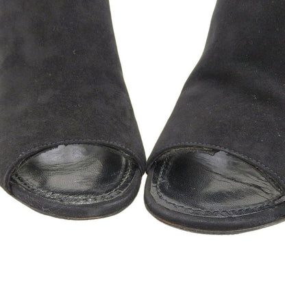 Louis Vuitton 2016 Item Essential V Suede Leather Open Toe Sabo Sandals Mules