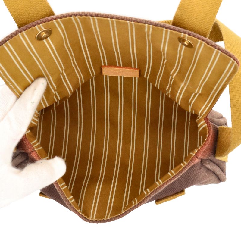 Louis Vuitton Sac Mule M40072 Antigua Women's Shoulder Bag Brown Excellent