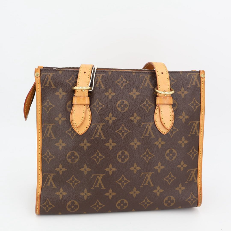 Louis Vuitton Monogram Popincourt O One Shoulder Tote Bag M40007 Brown PVC