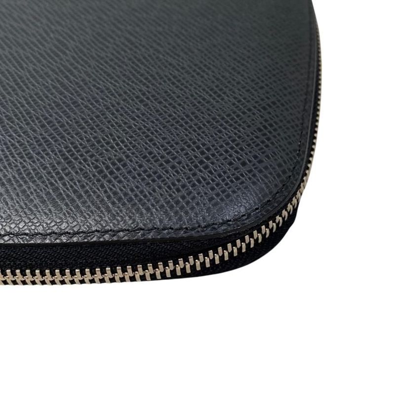 Louis Vuitton Bifold Long Wallet Travel Case Organizer Athol M30652 Taiga