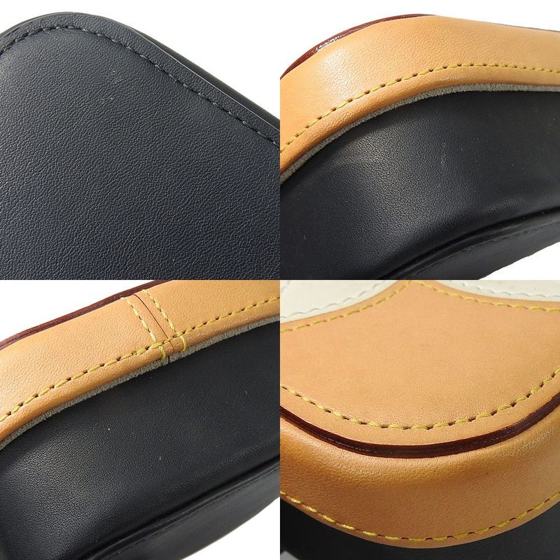 Louis Vuitton Jewelry Box Small Accessory Case Bois Clarins Beige Black Leather