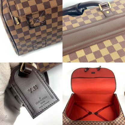 Louis Vuitton Boston Bag Nolita GM N41451 Damier Canvas Ebène Brown