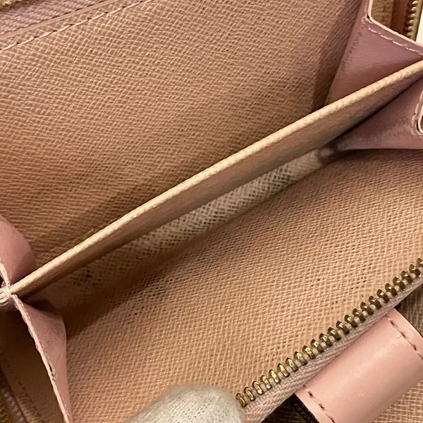 Louis Vuitton Damier Portefeuille Juliette N60380 Bifold Wallet For Women