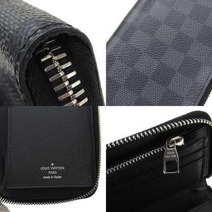Louis Vuitton Long Wallet Zippy Wallet Vertical N63095 Damier Graphite Damier