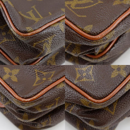 Louis Vuitton Mini Amazon Vintage M45238 Monogram Canvas Brown Ladies Shoulder