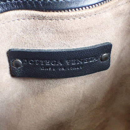 Bottega Veneta Loop Shoulder Bag Handbag Leather Black Ladies Classy Gift [AB