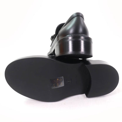 Louis Vuitton Academy Line Leather Shoes Black 34.5 With Box And Storage Bag