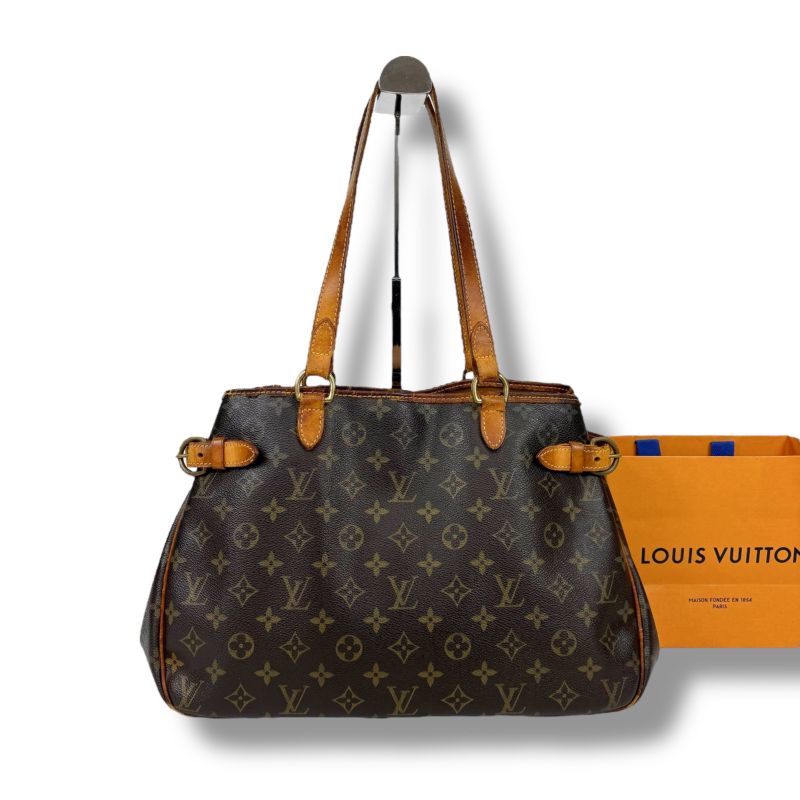 Louis Vuitton Monogram Leather Batignolles Orizontal Shoulder Tote Bag Shoulder