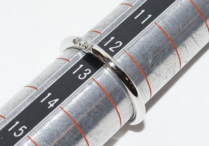 Tiffany & Co Ring Pt950 Diamond 3P (002ct) Forever Wedding Ring