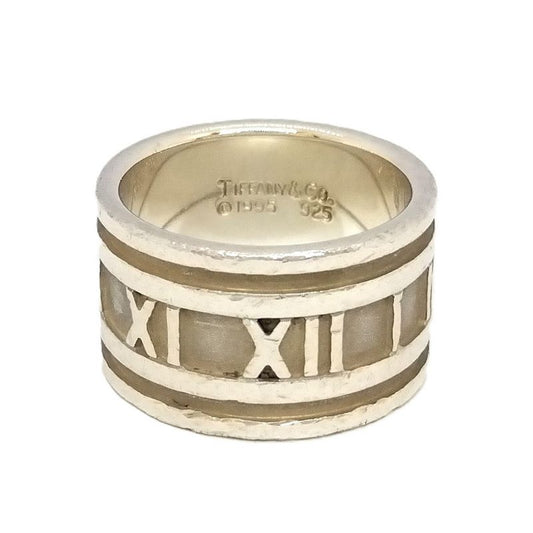 Tiffany & Co Tiffany & Co Atlas Wide Ring Ring Approx Size 14 Sv925 101 G Silver