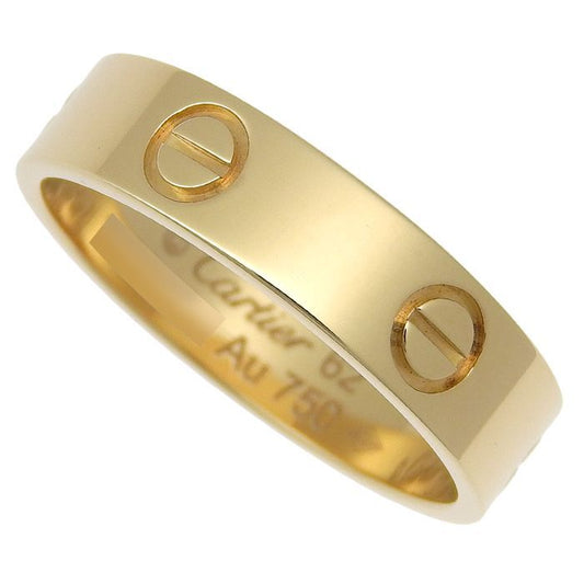 Cartier Love Ring Classic Model 18K Yellow Gold 750 Yellow Gold #62 22 Rings