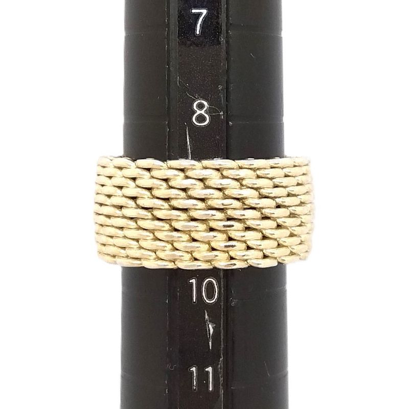 Tiffany & Co Tiffany & Co Somerset Ring Approx 9 Sv925 83g Silver Mesh