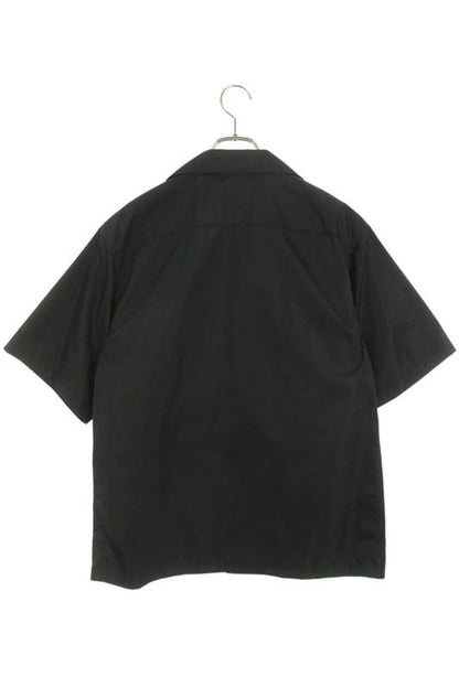 Prada 24SS Sc768 S000 1WQ8 Re-nylon Triangle Plate Multi Pocket Short Sleeve