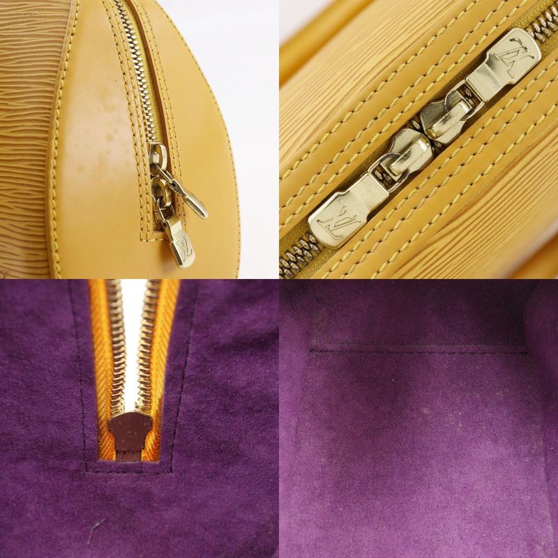 Louis Vuitton Jasmine M52089 Epi Leather Tassili Yellow Th0969 Ladies Handbag