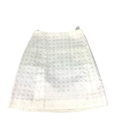Louis Vuitton Skirt Monogram Logo Cotton White