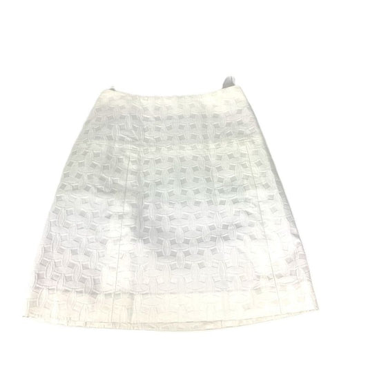 Louis Vuitton Skirt Monogram Logo Cotton White