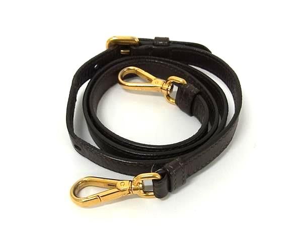 Prada Leather Shoulder Strap For Bag Crossbody Shoulder Strap Brown Fh7642