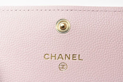 Chanel Chain Mini Wallet Accessory Pouch Chanel Ap2138b05437 Matelasse Caviar