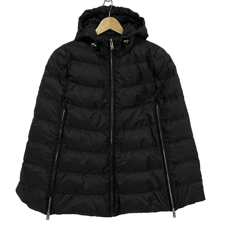 Prada Poncho Size 36 S Women - Black Down Poncho / Zip Up / Winter