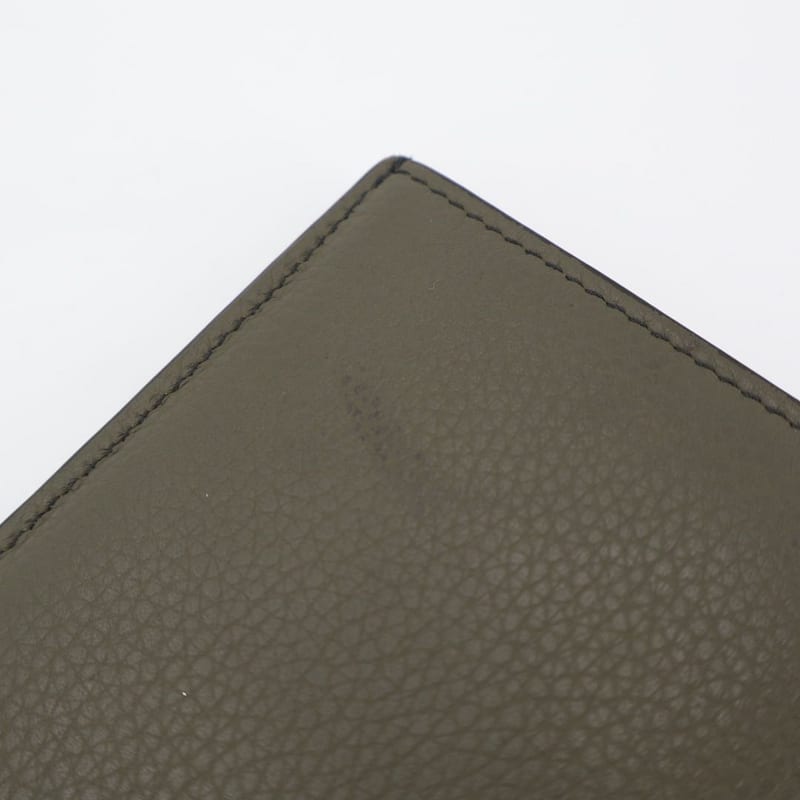 Christian DIOR Vertical Long Wallet Beige Leather 2esbc002cdi Long Wallet