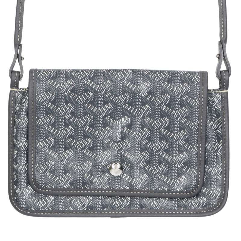 Goyard Pochette Prume PVC Coated Canvas Pouch Wallet Shoulder Bag Men's