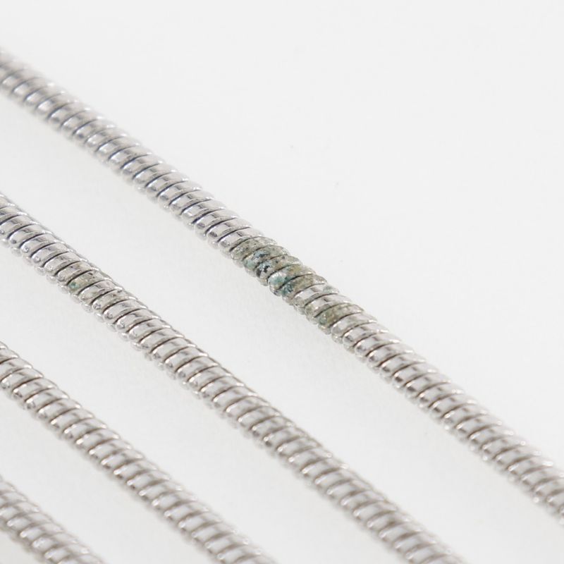 Dior Trotter 5strands Metal Silver Women's 56.8g Choker