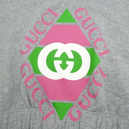 Gucci Sweat Short Length S Size Gray 717404 Long Sleeve Sweatshirt