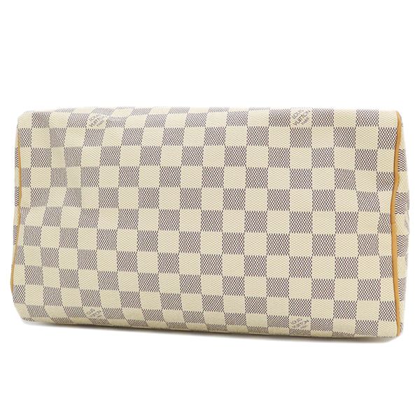 Louis Vuitton Handbag Speedy 30 Damier Azure Canvas Damier Azure Gold Hardware