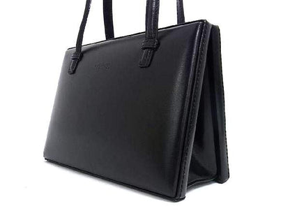 Loewe Leather Tote Handbag Mini Bag Ladies Black Ax1084