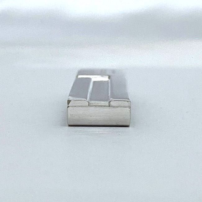 Gucci Money Clip Ec22539 Silver Polished