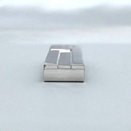 Gucci Money Clip Ec22539 Silver Polished