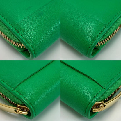 Bottega Veneta Maxi Intrecciato Lamb Leather Paraquito Round