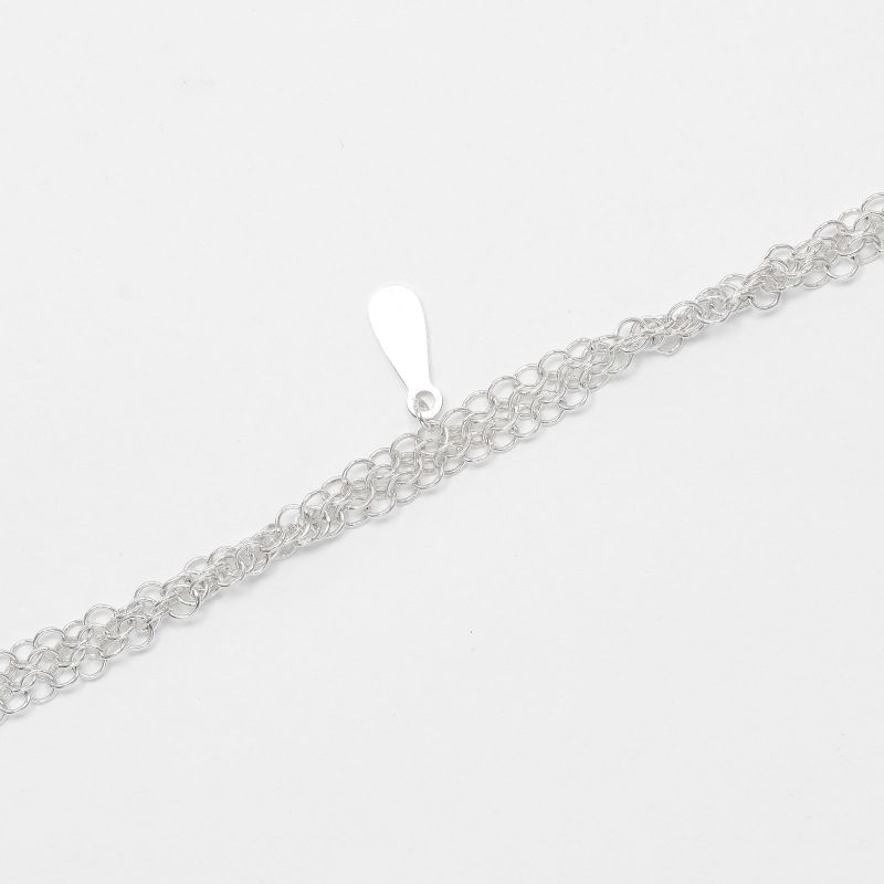 Tiffany & Co Mesh 64cm (25.20in) Silver 925 Ladies 9.2g Necklace