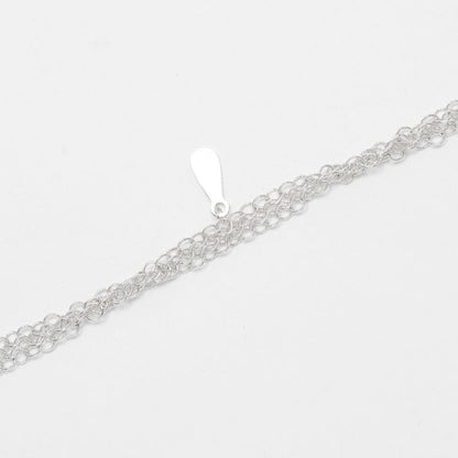 Tiffany & Co Mesh 64cm (25.20in) Silver 925 Ladies 9.2g Necklace