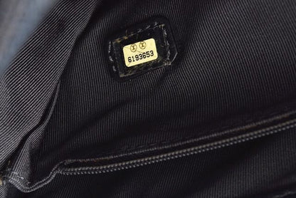 Chanel Shoulder Bag Tote Bag A4 Chanel Coco Mark Caviar Skin Black Preowned