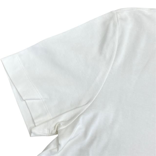 Louis Vuitton Ca36929 T-shirt Short Sleeve Top Cut And Sewn Cotton Logo White