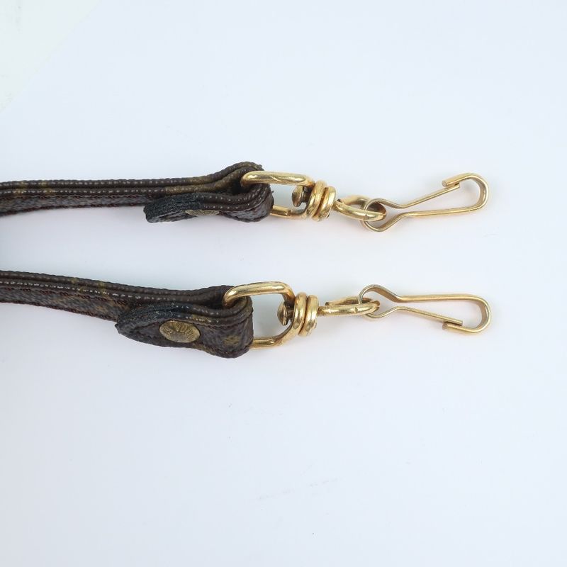 Louis Vuitton Monogram Canvas Brown Unisex Shoulder Strap