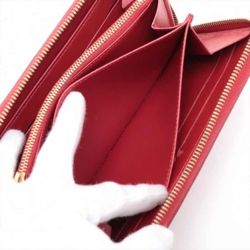 Louis Vuitton Monogram Vernis Zippy Wallet Round Zip Wallet Long Wallet M90200