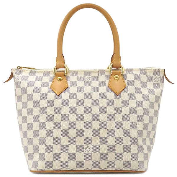 Louis Vuitton Handbag Saleya PM Damier Azure Canvas Damier Azure Gold Hardware