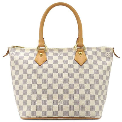 Louis Vuitton Handbag Saleya PM Damier Azure Canvas Damier Azure Gold Hardware