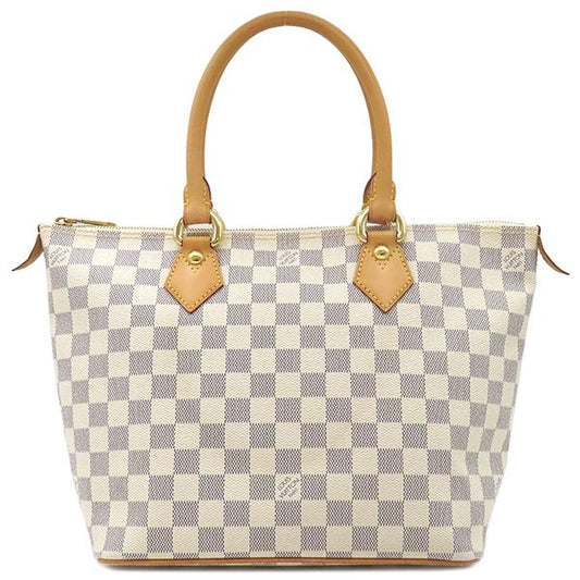 Louis Vuitton Handbag Saleya PM Damier Azure Canvas Damier Azure Gold Hardware