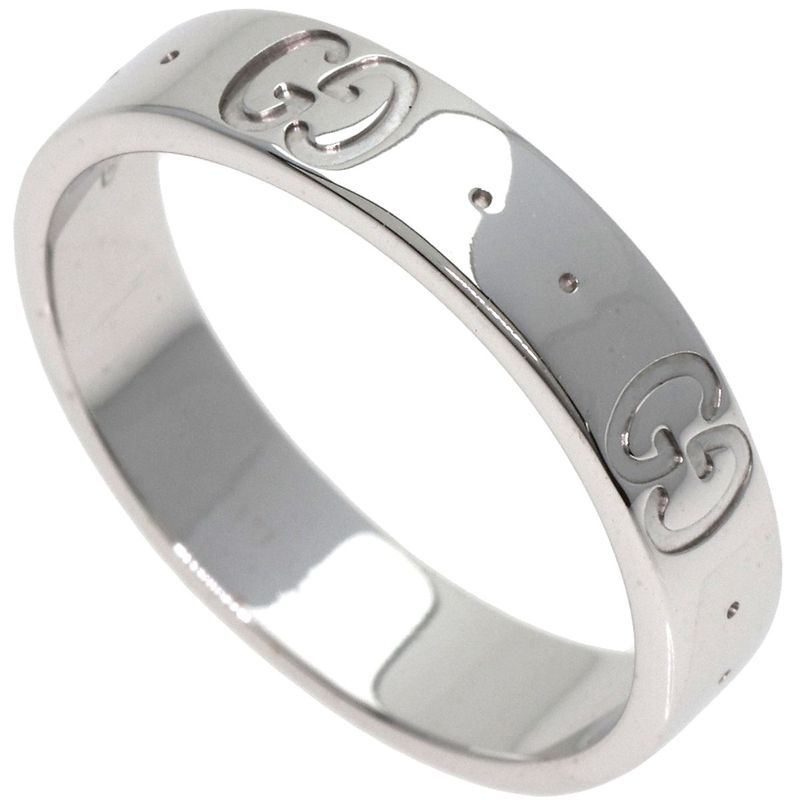Gucci Icon #10 Ring - 18K White Gold Ladies
