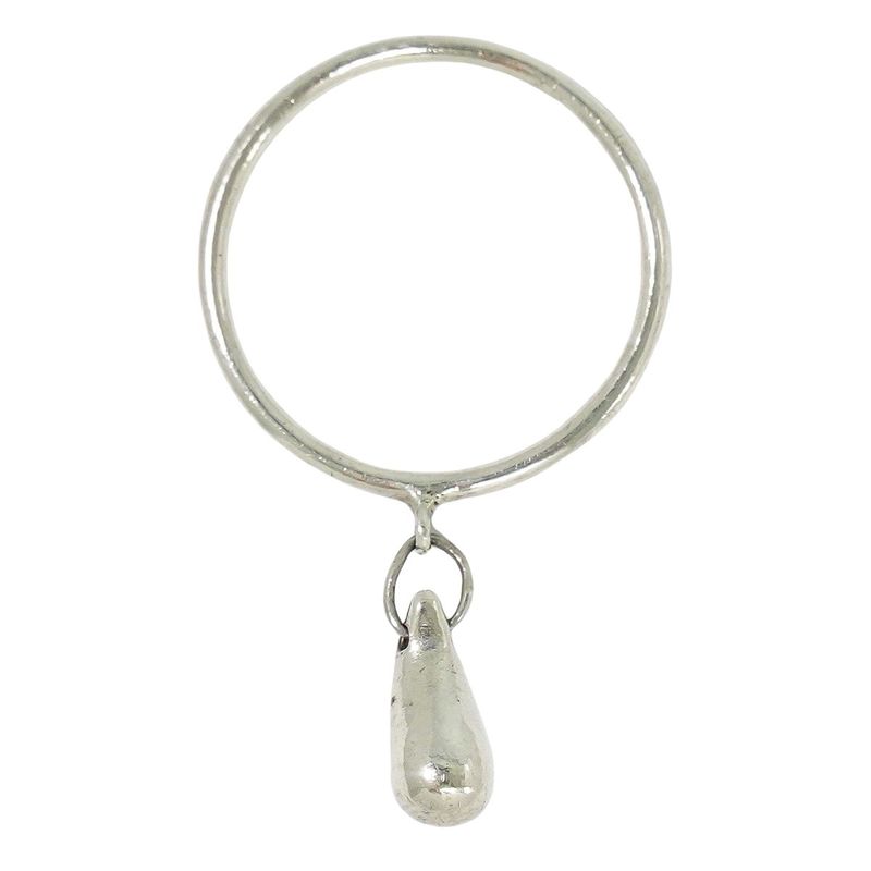 Authentic Tiffany & Co Tiffany & Co Teardrop 925 Ring #10 Silver Jewelry