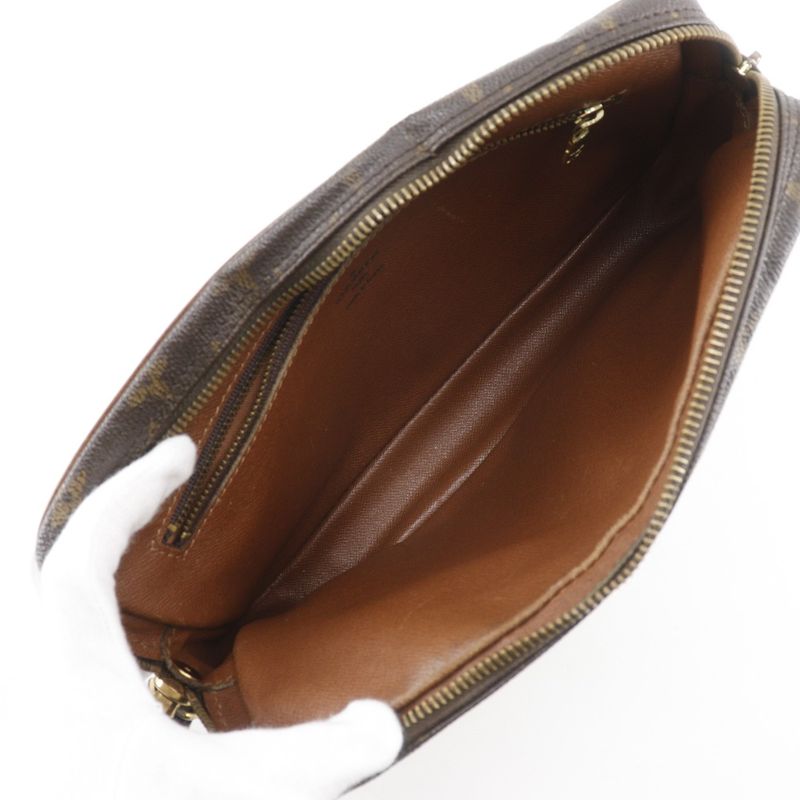 Louis Vuitton Marly Dragonne Vintage M51825 Monogram Canvas Brown Sl0916 Unisex