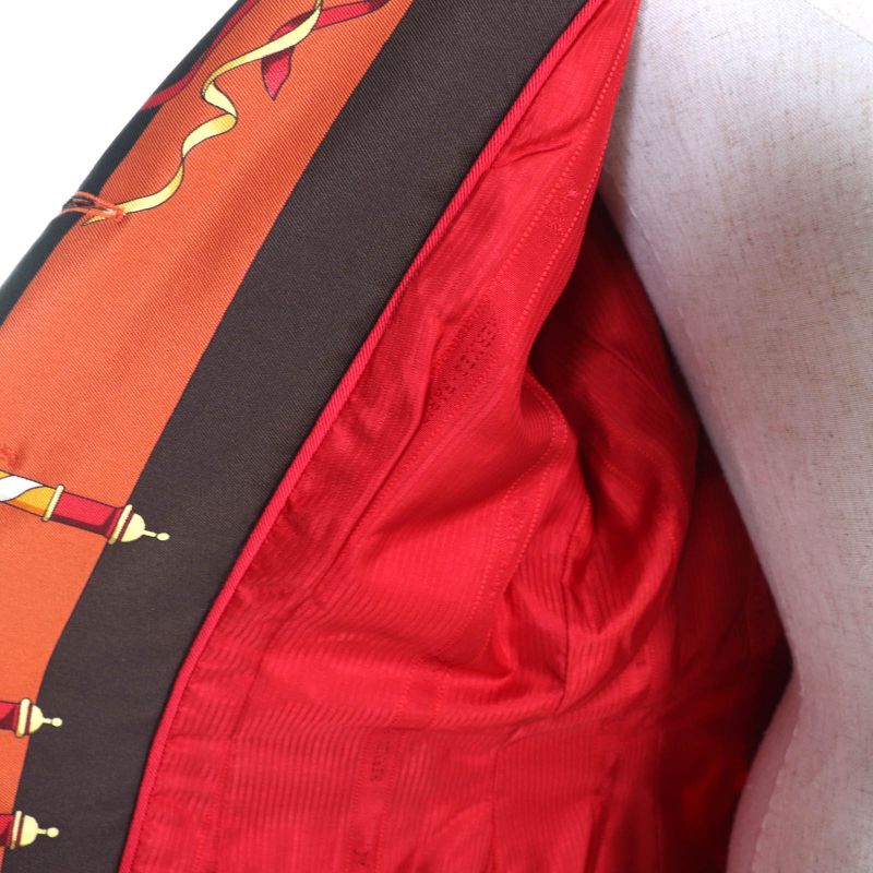 Hermes Vintage LE Carnaval DE Venise Carnival Of Venice 100% Silk Tailored