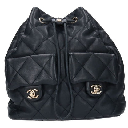 Chanel Lambskin Matelasse Backpack Men's
