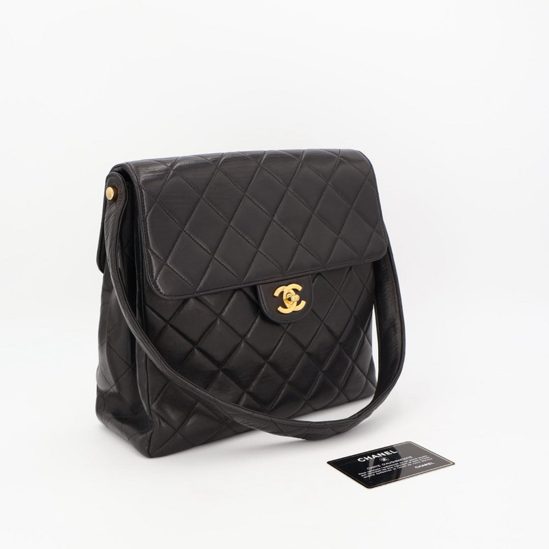 Chanel Coco Mark Shoulder Bag Matelasse Handbag